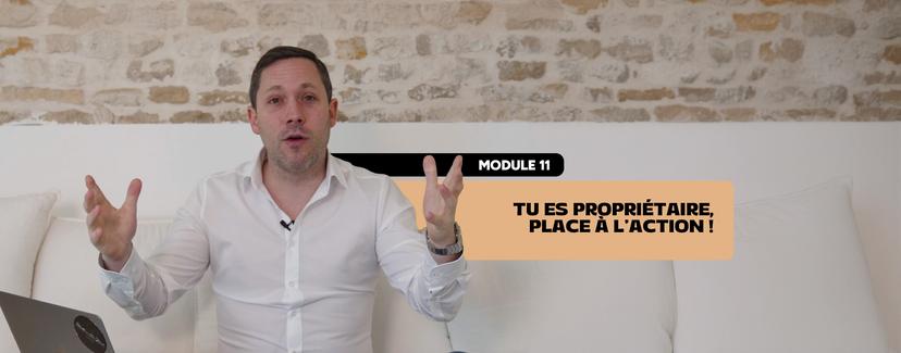 Tu es propriétaire, place à l'action !